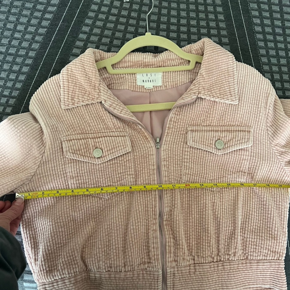 Lost And Wander Corduroy Cropped Jacket View 4